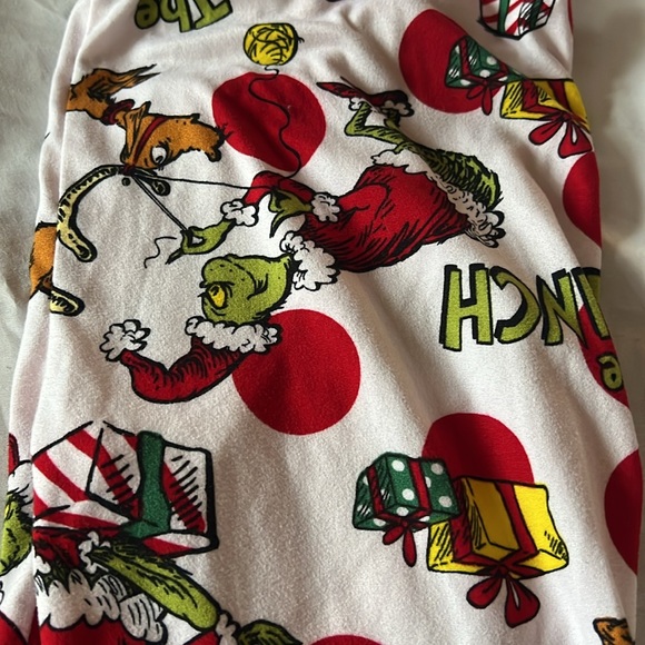 Lot of Christmas pj’s, and Santa style dress sz 10 - Picture 9 of 15